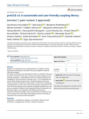 preCICE reference paper